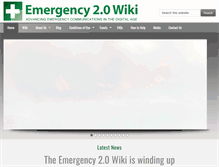 Tablet Screenshot of emergency20wiki.org